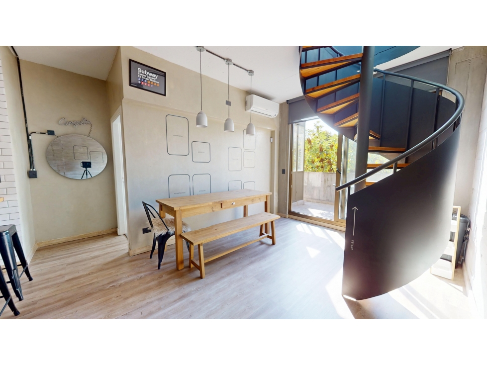 Venta Dos Ambientes tipo duplex con terraza propia Palermo Hollywood — foto 3