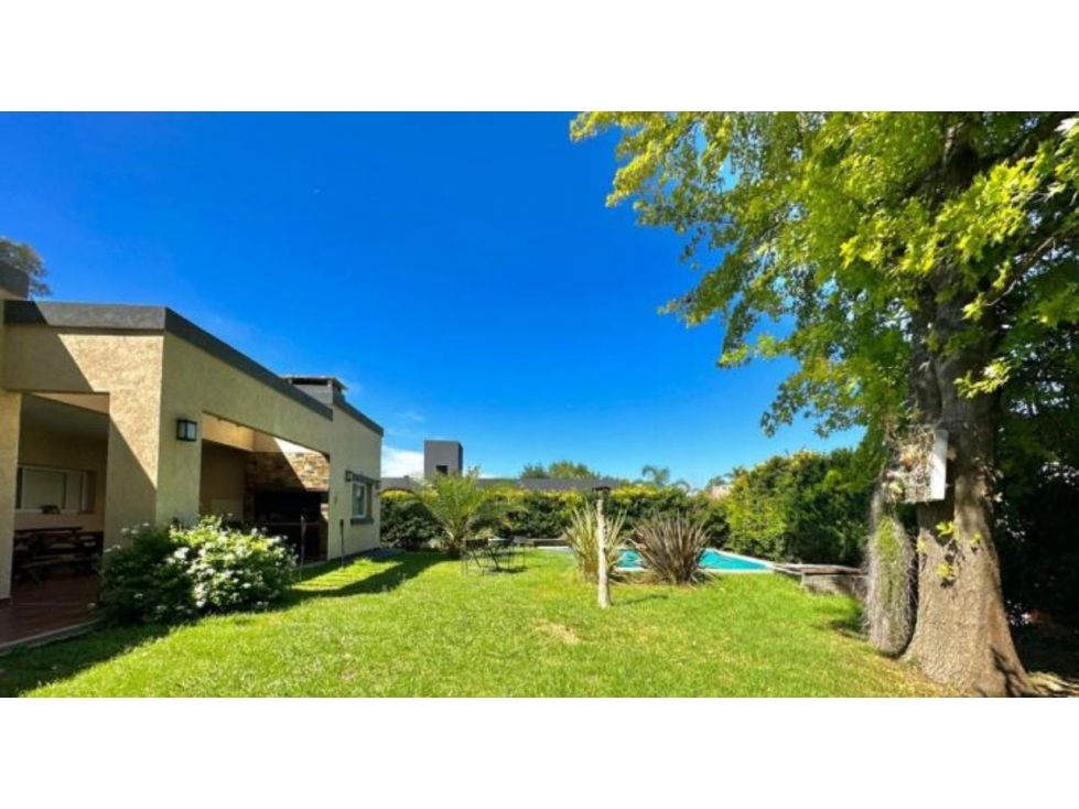 Venta Excelente casa 4 amb. Barrio privado Pilar - Manzanares chico - 2