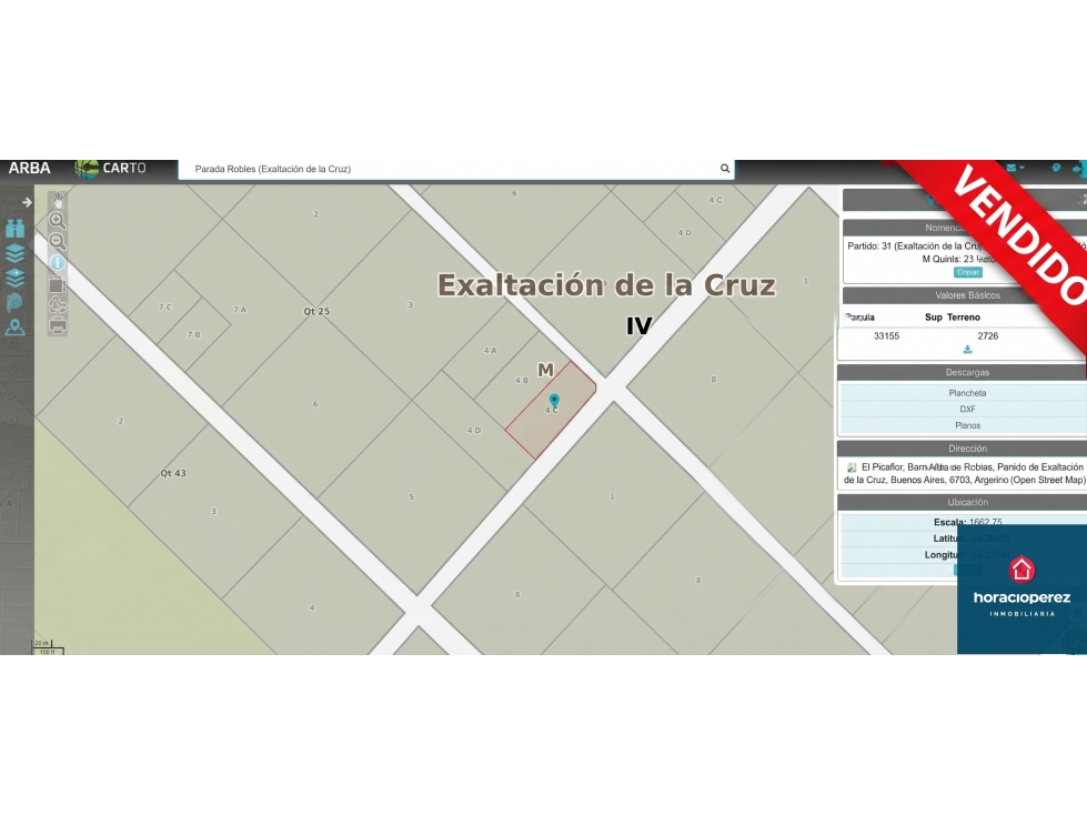 Altos de Robles, Exaltación de La Cruz 2750 m2 - 3