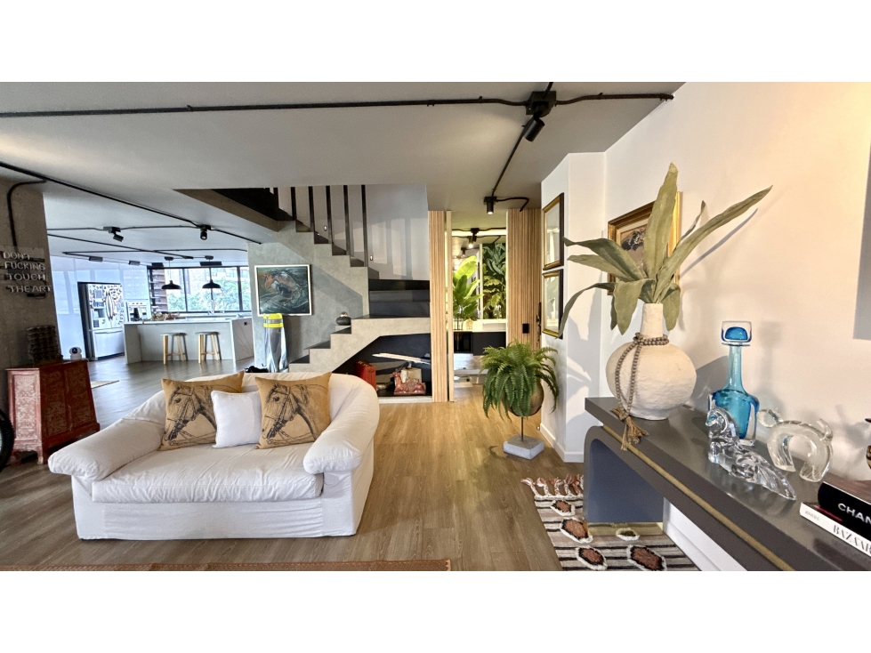 DÙPLEX DISPONIBLE ARRIENDO - POBLADO ESTILO LOFT — foto 2