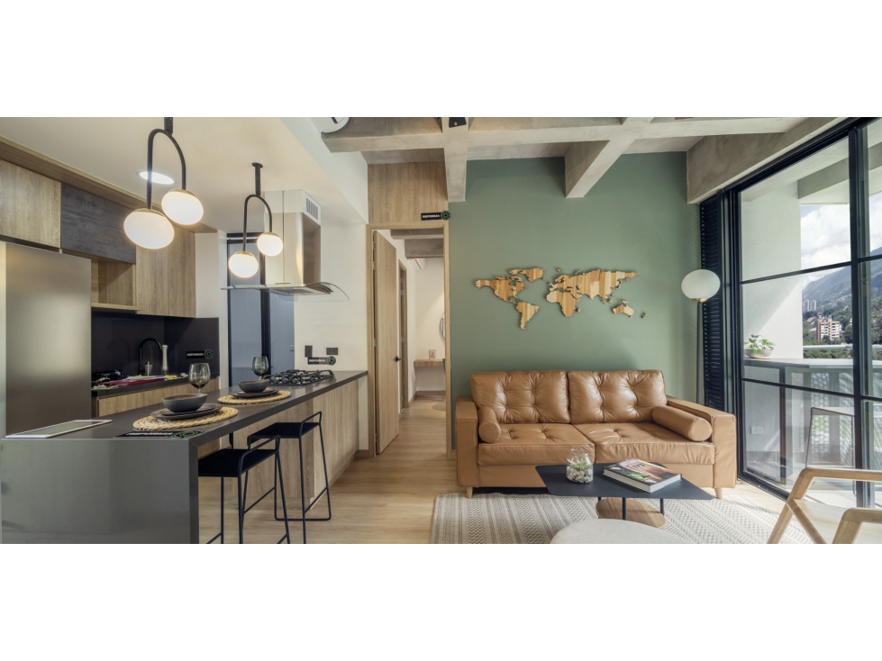 Cesión de derechos One living- loma del escobero Envigado Airbnb 100% — foto 4