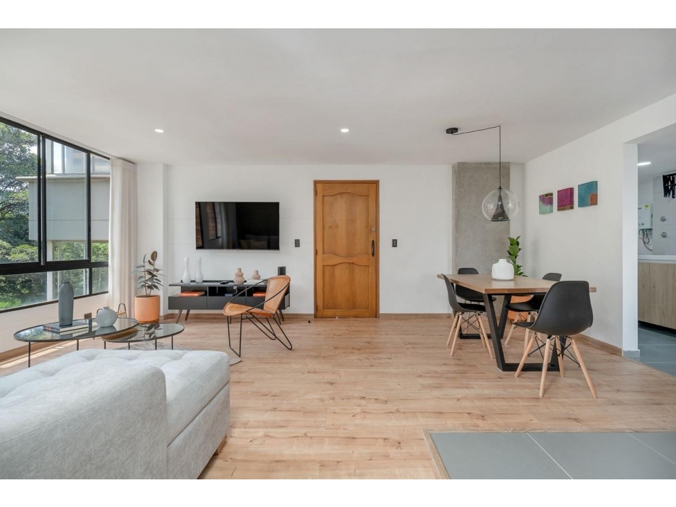 Hermoso Apartamento Amoblado a 2 Cuadras de Provenza Vizcaya — foto 3