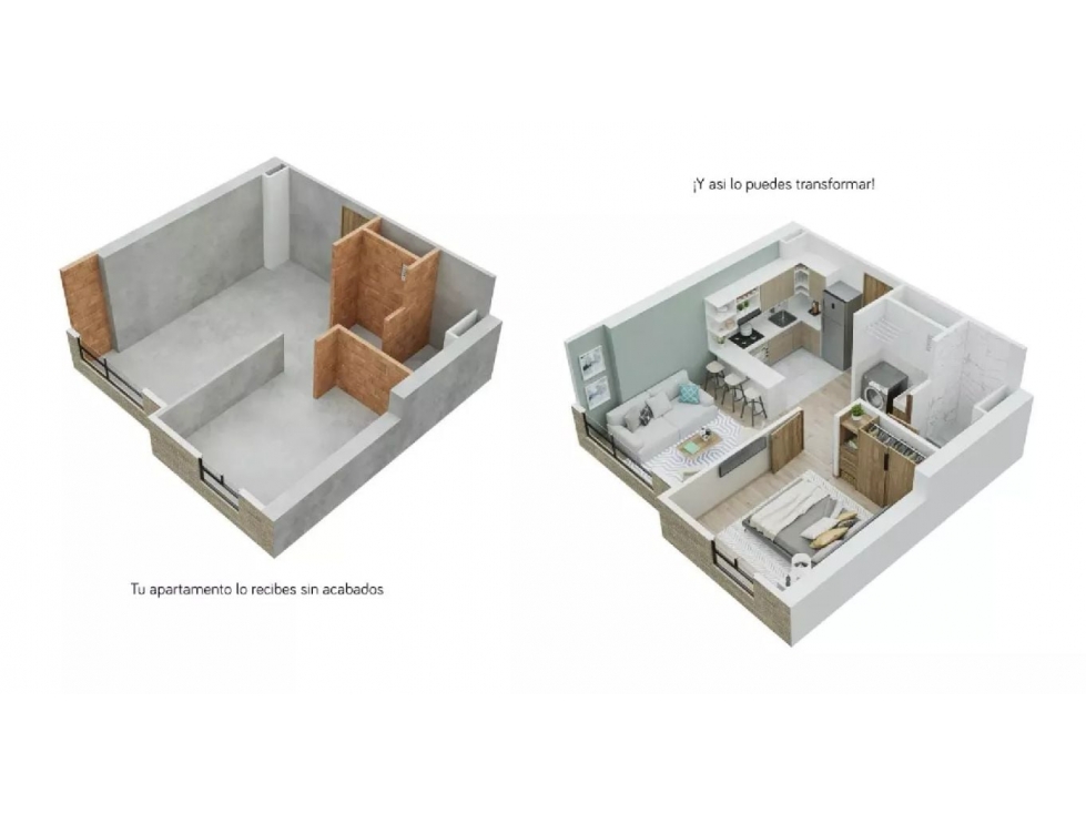 VENTA APARTAMENTO PUENTE ARANDA.