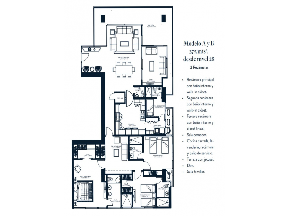 SE VENDE APARTAMENTO EN THE TOWERS RESIDENCES, CALLE 50 — foto 2