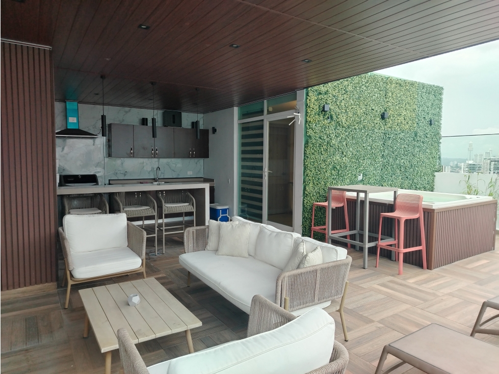 PENTHOUSE AMOBLADO CON AZOTEA PRIVADA, VISTAS AL MAR Y LA CIUDAD — foto 5