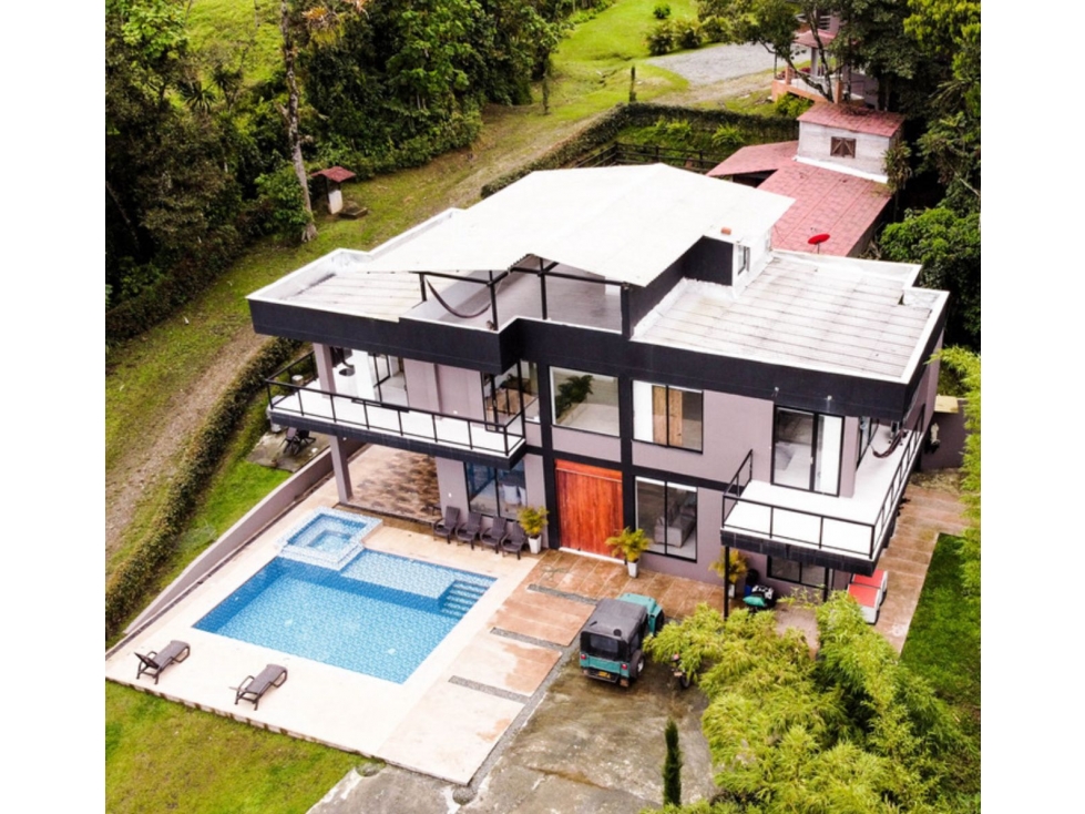 CASA CAMPESTRE EN LLANITOS - VILLAMARIA 15 PAX - 2