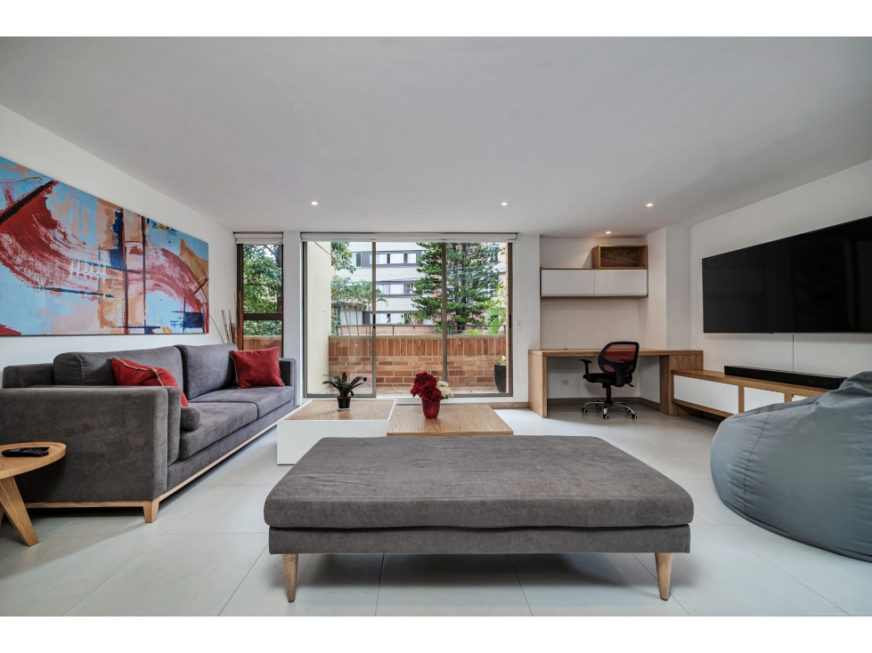 APARTAMENTO AMOBLADO EN VENTA ARRIENDO-EL POBLADO — foto 2