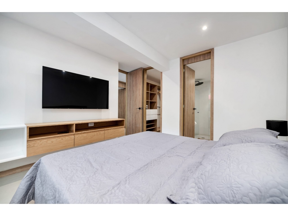 APARTAMENTO AMOBLADO EN VENTA ARRIENDO-EL POBLADO — foto 3
