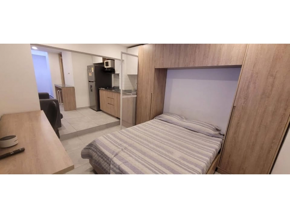 APARTAESTUDIO AMOBLADO EN ARRIENDO LAURELES-CERCA DE LA 70 — foto 4