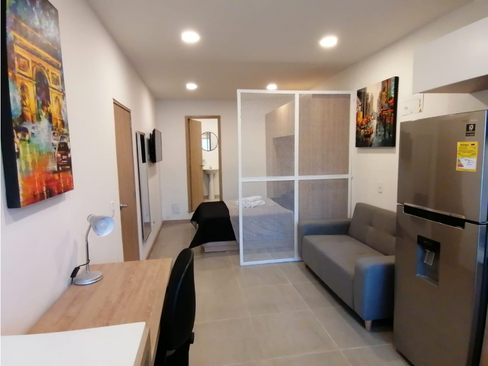 APARTAESTUDIO AMOBLADO EN ARRIENDO-CERCA DE LA 70 Y DEL ESTADIO — foto 4