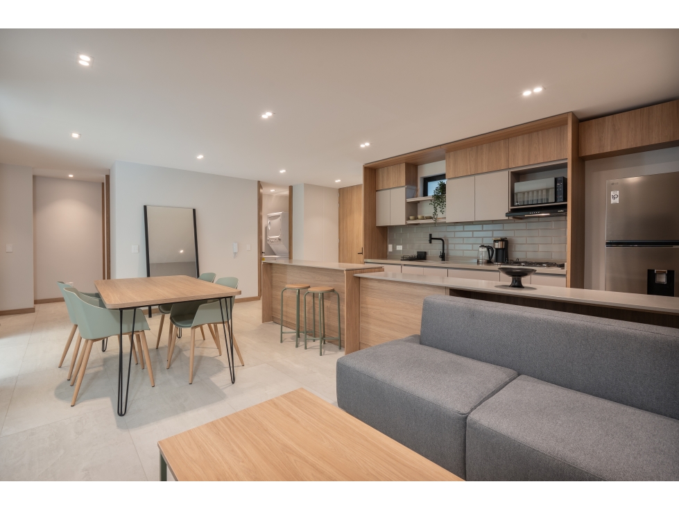 PENTHOUSE AMOBLADO NUEVO PRIMER PARQUE DE LAURELES — foto 2
