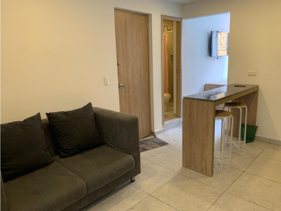 APARTAESTUDIO AMOBLADO EN ARRIENDO LAURELES-CERCA DE LA 70 — foto 5