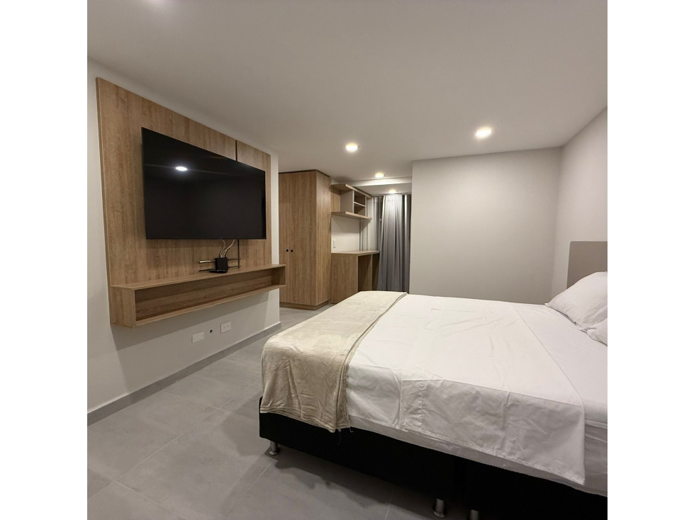 APARTAMENTO DUPLEX AMOBLADO CON TERRAZA EN ARRIENDO LAURELES ESTADIO
