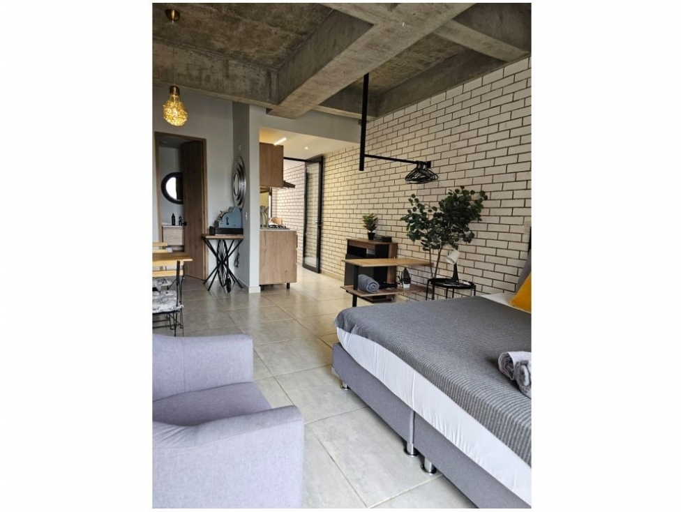 APARTAESTUDIO EN VENTA CON PERMISO DE RENTAS CORTAS BELÉN LOS ALPES — foto 2