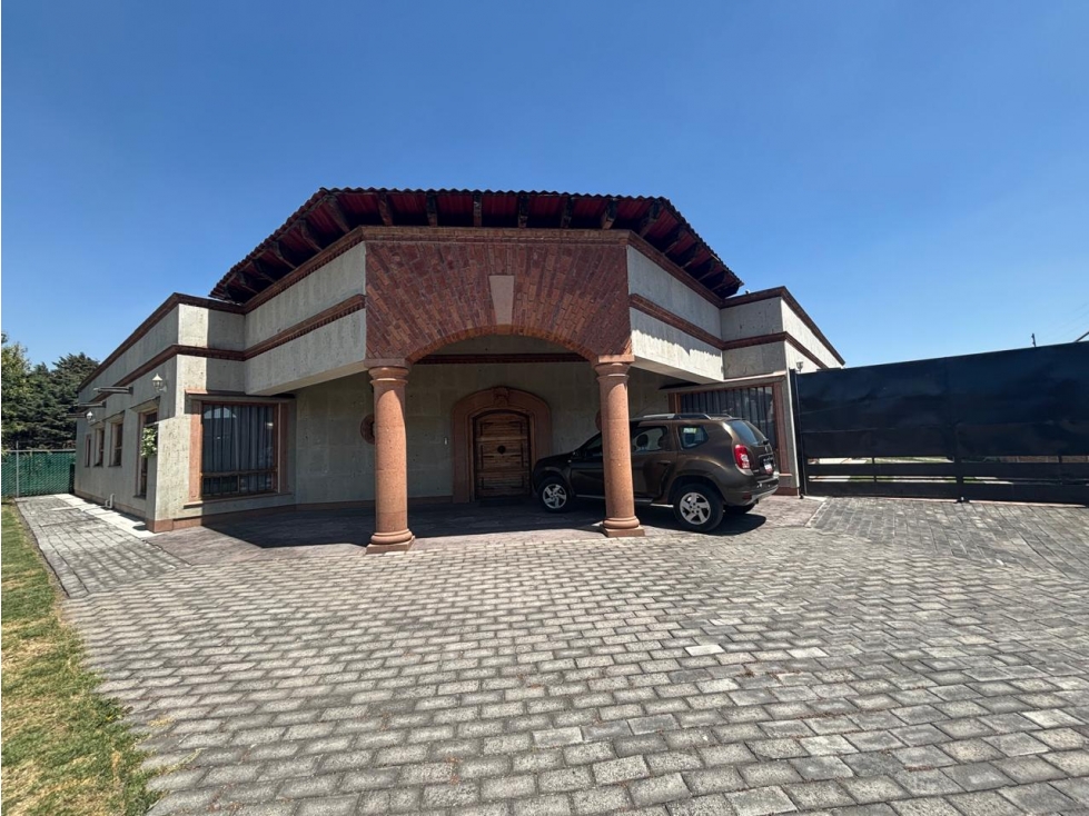 CASA EN VENTA EN METEPEC DE UNA SOLA PLANTA - 1