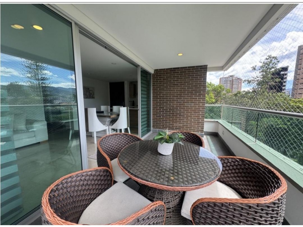 APARTAMENTO EN ARRIENDO AMOBLADO- EN EL POBLADO. — foto 4