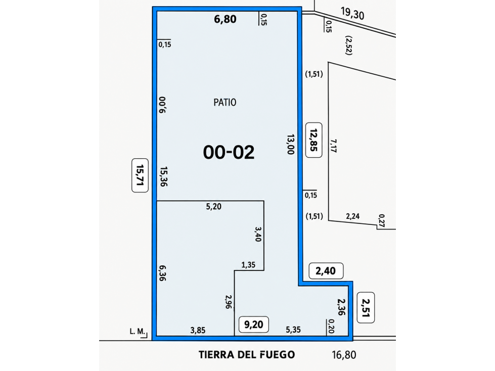 Terreno en venta Tierra Del Fuego 3020 - 2