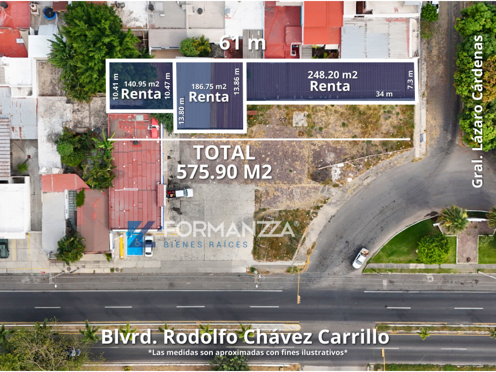 Locales Comerciales en Renta, en Col. Placetas, Colima - 1