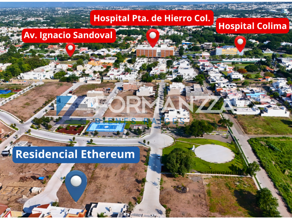 Terrenos Residenciales Hab. en Venta, Resid. Ethereum, Colima - 3