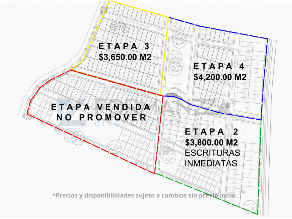 Terrenos Habs. en Venta, Fracc. San Gabriel, Nogueras, Comala - 2