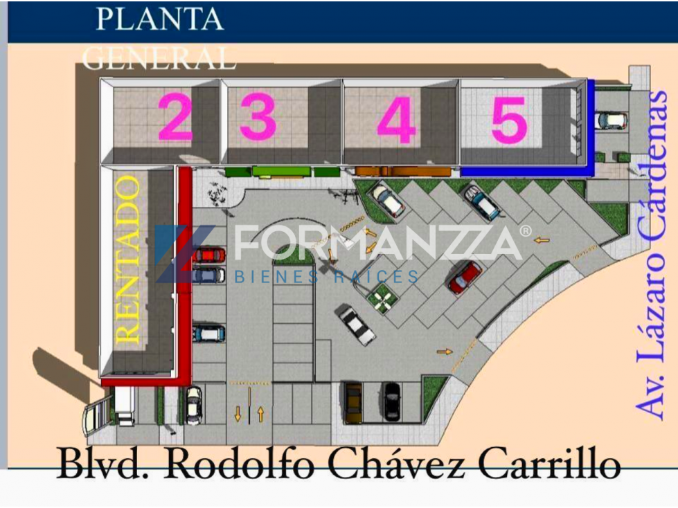 Locales Comerciales en Renta, en Col. Placetas, Colima - 2