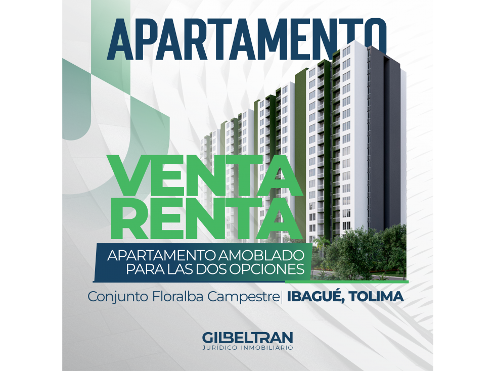 VENTA O ARRIENDO APARTAMENTO 14 PISO CONJUNTO FLORALBA CAMPESTRE