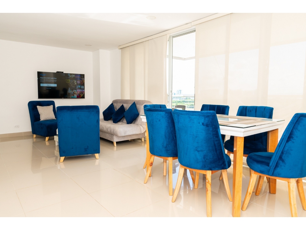 APARTAMENTO EN ARRIENDO AMOBLADO CRESPO CARTAGENA DE INDIAS — foto 5