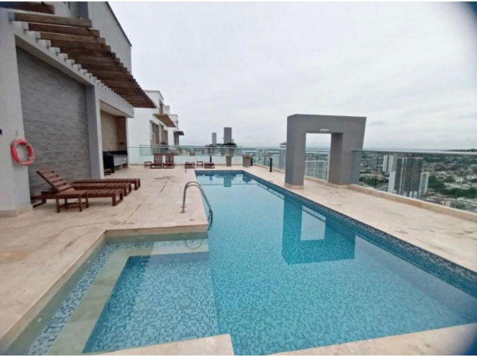 APARTAMENTO EN ARRIENDO AMOBLADO CABRERO CARTAGENA DE INDIAS