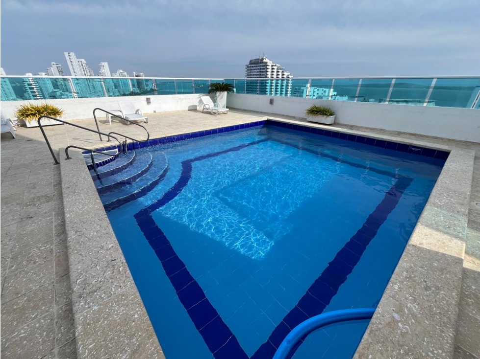 ARRIENDO APARTAMENTO EN LAGUITO 2 HABITACIONES 3 BAÑOS — foto 2