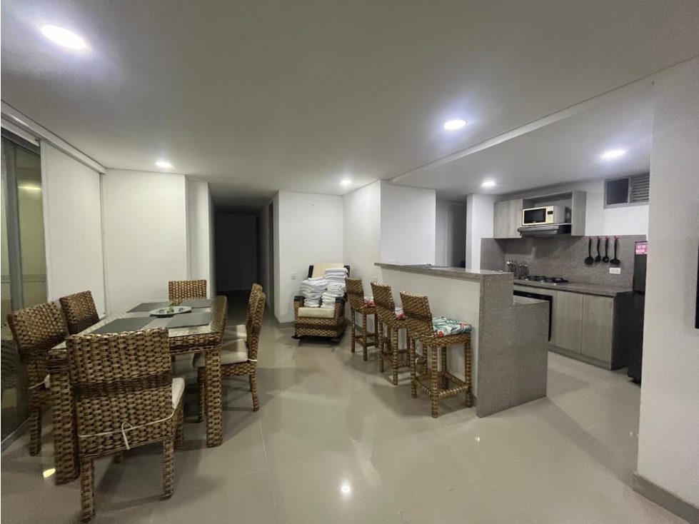 APARTAMENTO EN VENTA AMOBLADO CRESPO CARTAGENA DE INDIAS — foto 4