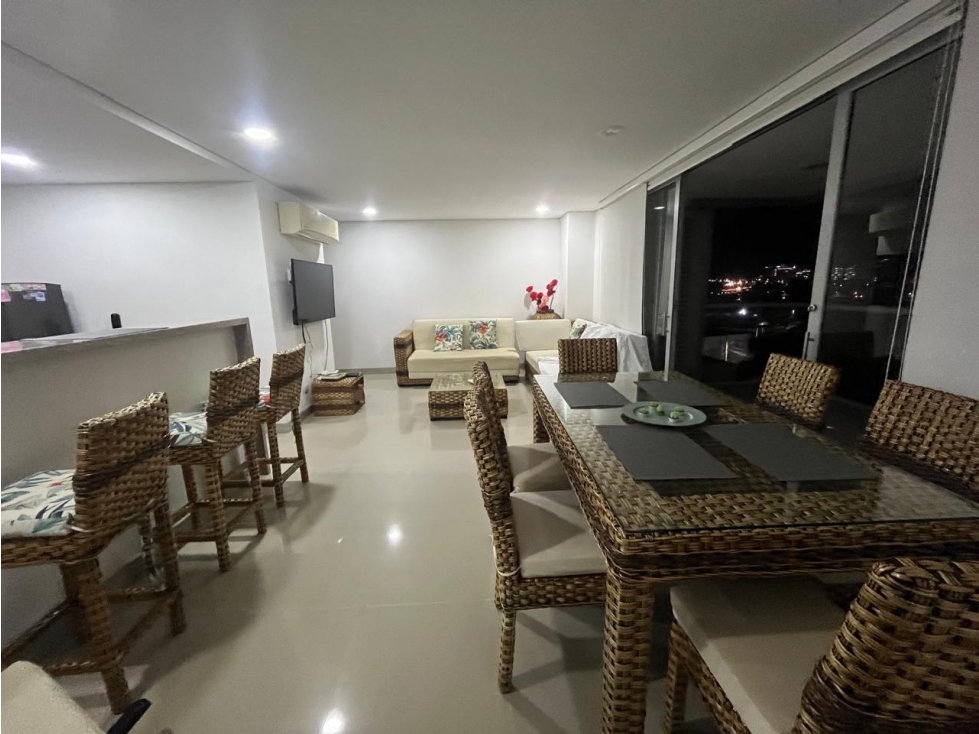 APARTAMENTO EN VENTA AMOBLADO CRESPO CARTAGENA DE INDIAS — foto 5