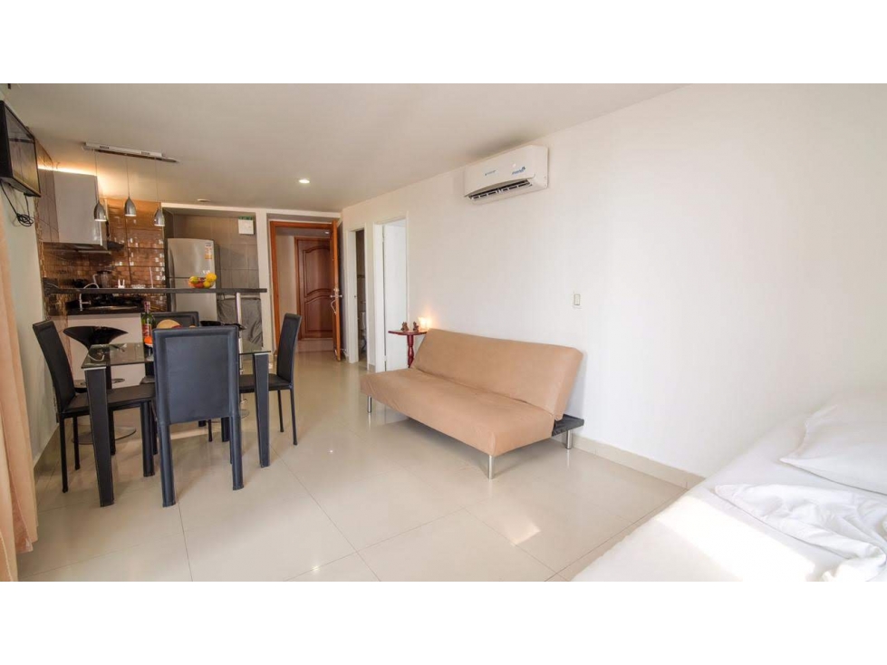APARTAMENTO EN VENTA AMOBLADO LAGUITO CARTAGENA DE INDIAS — foto 5