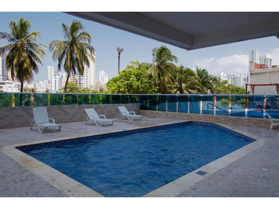 APARTAMENTO EN VENTA AMOBLADO LAGUITO CARTAGENA DE INDIAS — foto 2
