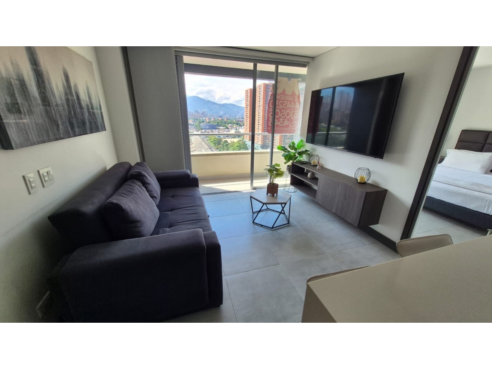 LOFT MODERNO AMOBLADO EN CIUDAD DEL RIO EN PISO ALTO CCZ
