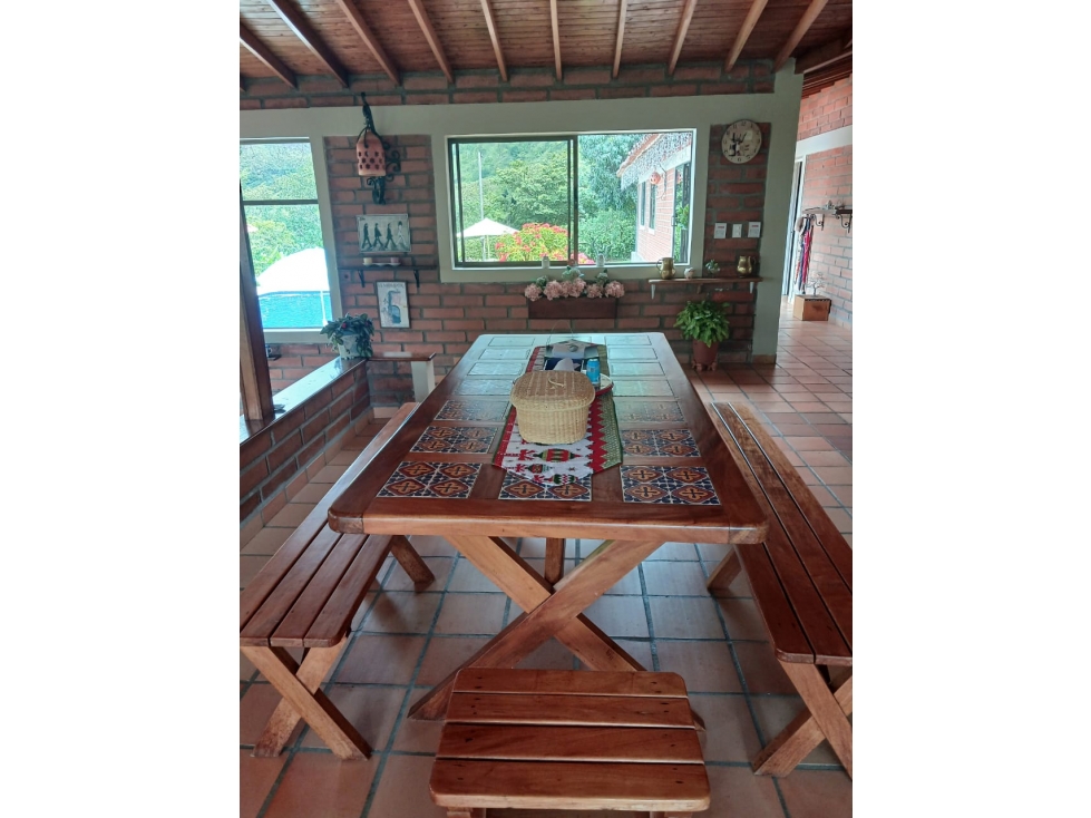 CASA CAMPESTRE PARA LA VENTA EN SAN JERONIMO A 1.5 KM DEL PUEBLO — foto 3