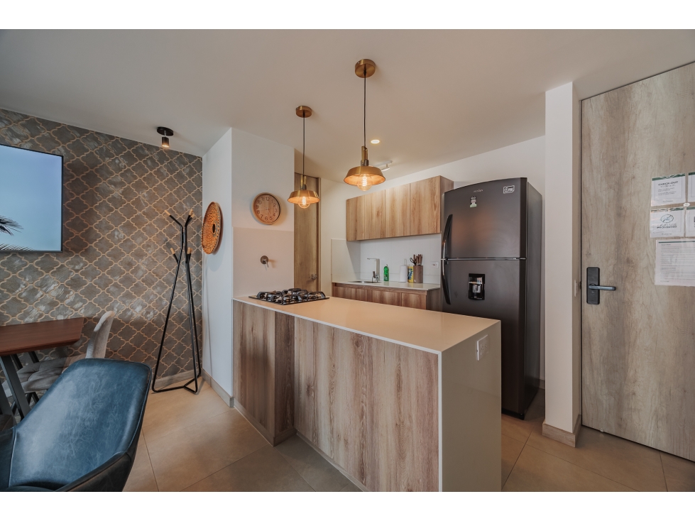 APARTAMENTO EN CIUDAD DEL RIO PARA VENTA AMOBLADO EN PISO ALTO — foto 4