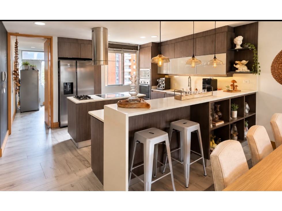 APARTAMENTO EN LOMA DE BENEDICTINOS PARA VENTA PISO ALTO IMPECABLE