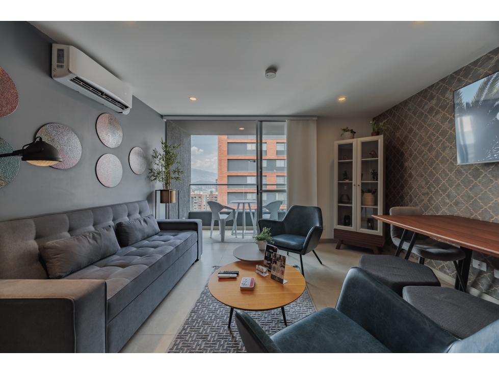APARTAMENTO EN CIUDAD DEL RIO PARA VENTA AMOBLADO EN PISO ALTO — foto 6