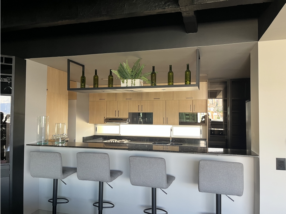 APARTAMENTO AMOBLADO EN MILLA DE ORO PARA RENTA ESPECTACULAR DD