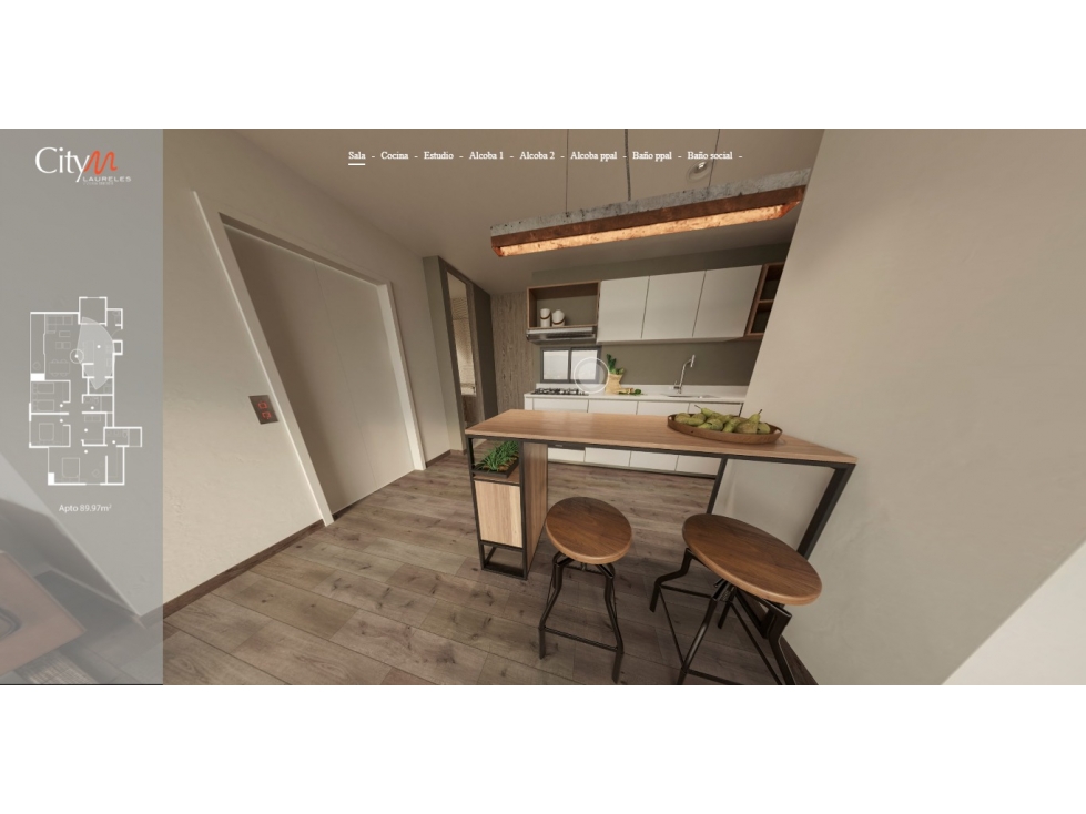 Cesion de Derecho Apartamento CityM Laureles — foto 3