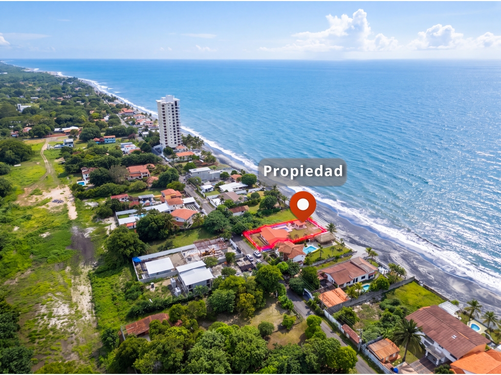 Oceanfront Home with Private Pool for Rent in Playa Malibú — foto 3