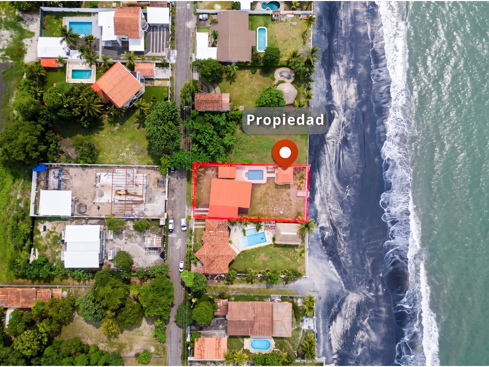 Oceanfront Home with Private Pool for Rent in Playa Malibú — foto 4