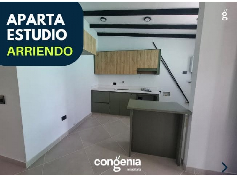 Apartaestudio en arriendo- Ojo de agua