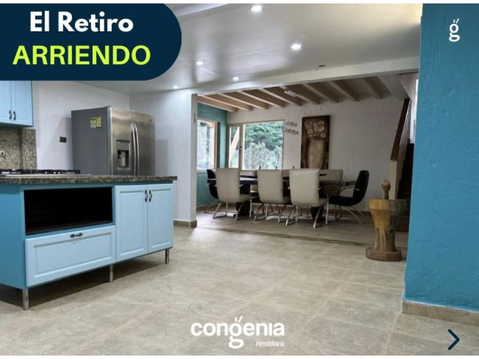 finca en arriendo en el Retiro- El Portento