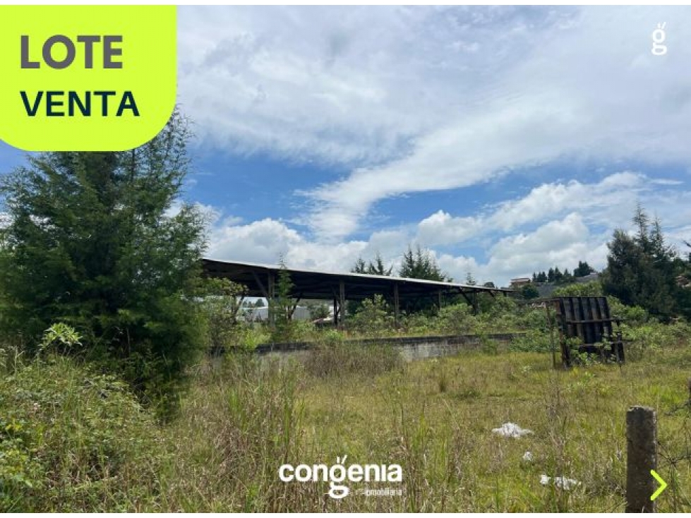 Lote en Venta Via Guarne- Rionegro sector Rancheria