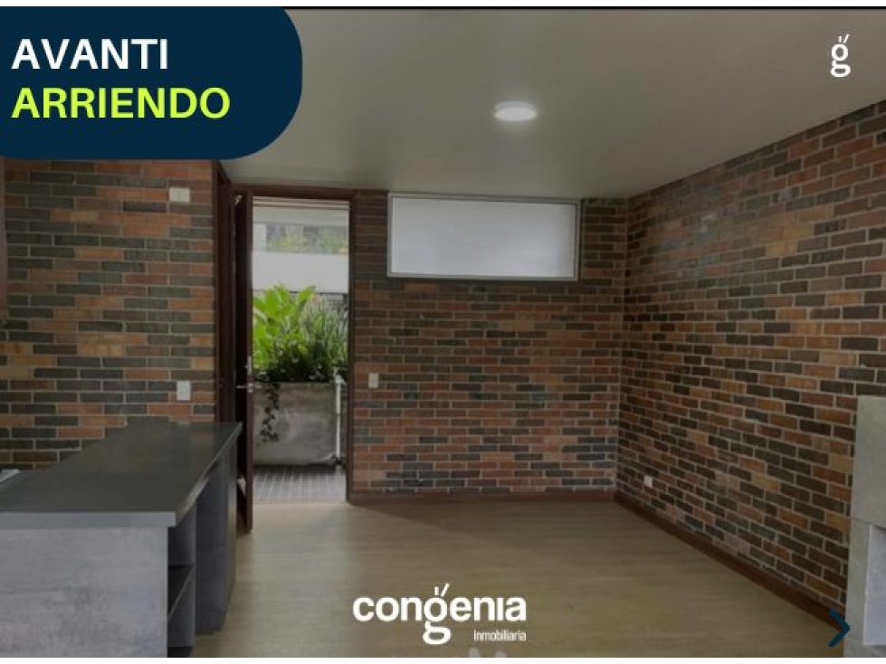 Apartaestudio en Arriendo en el Retiro - Avanti