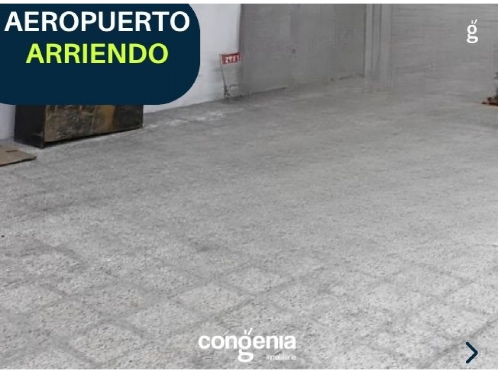 Bodega en arriendo en Rionegro- sector Aeropuerto