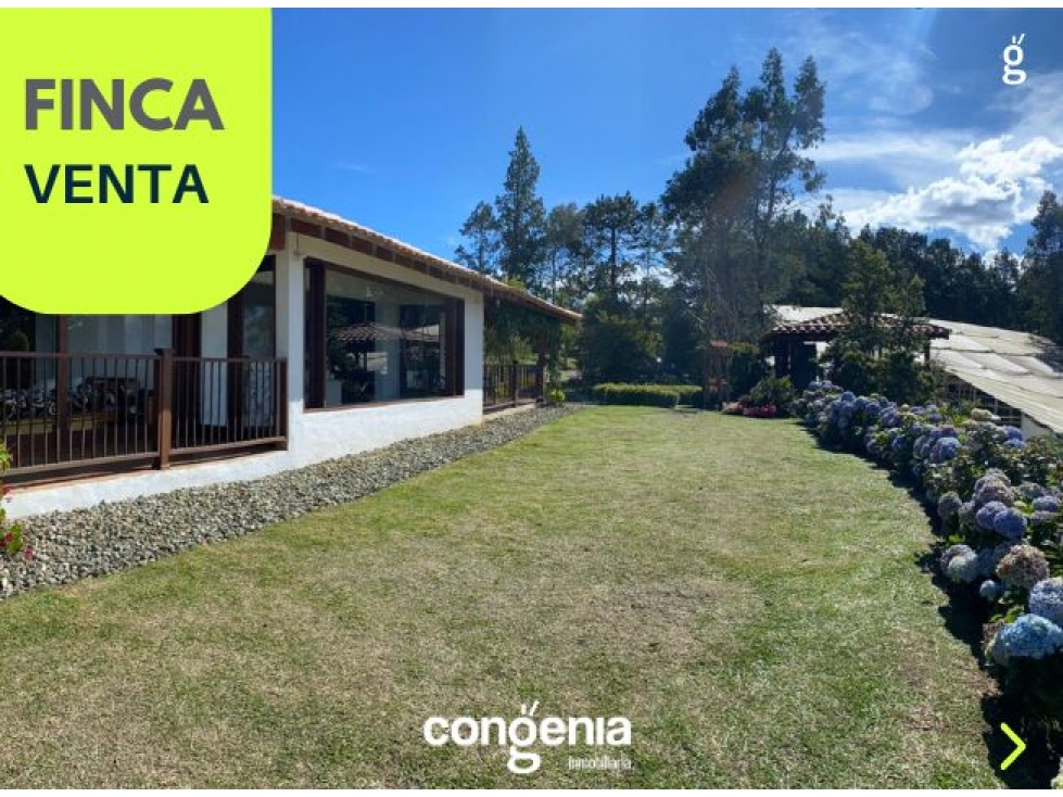 Casa Campestre en Venta- Guarne