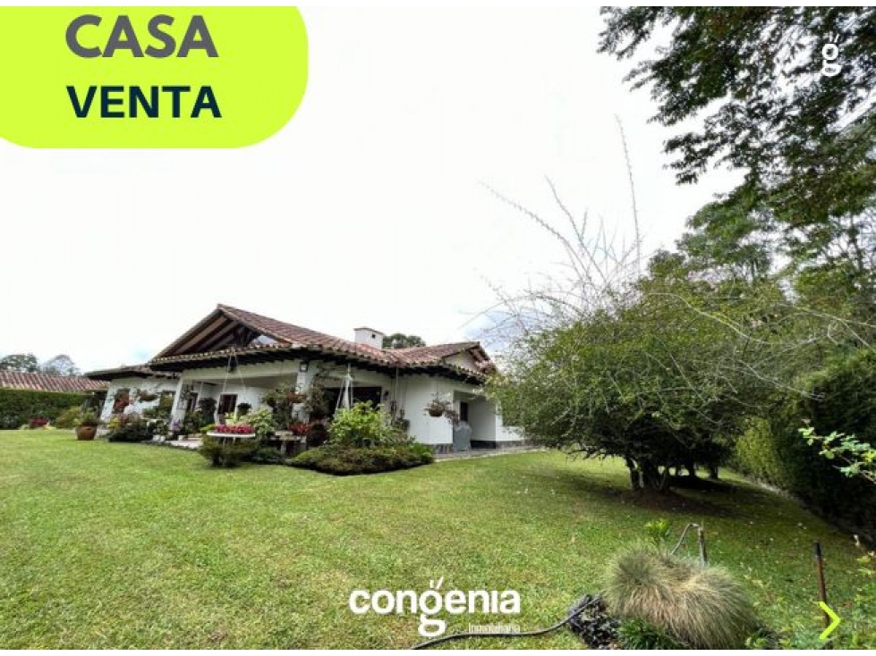 Casa en Venta- Rionegro -Llanogrande