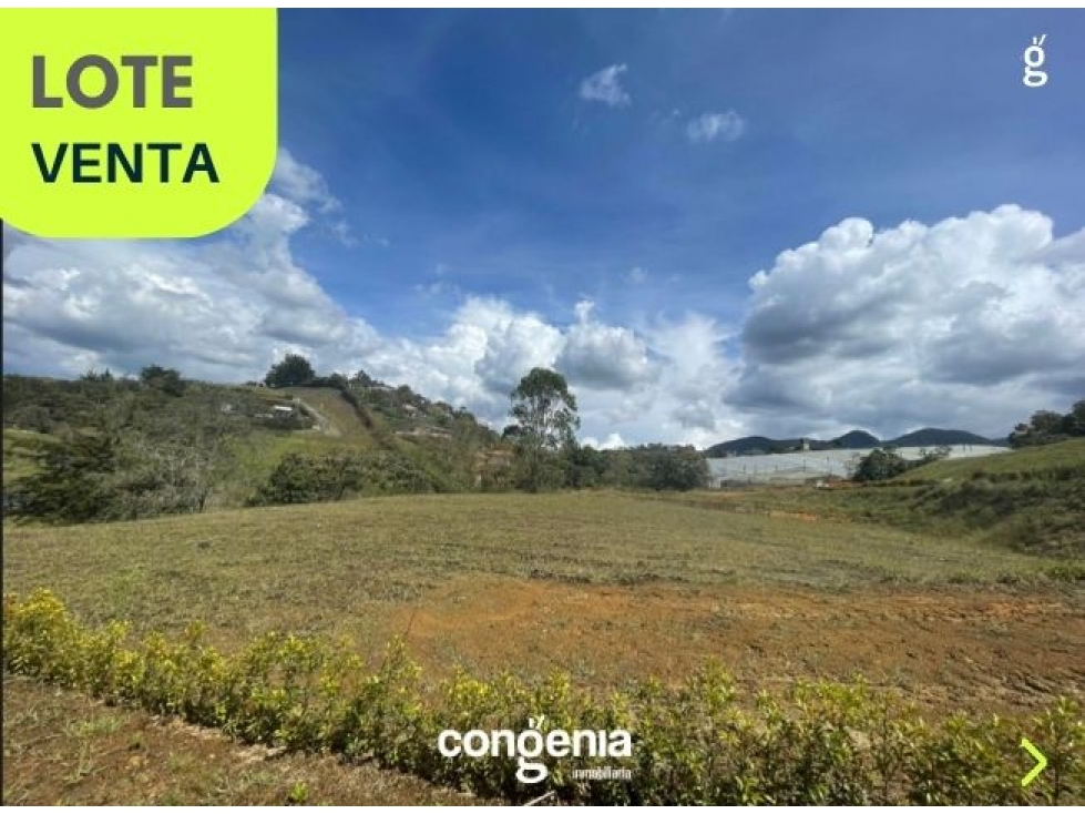 Lote en venta- El Carmen de Viboral